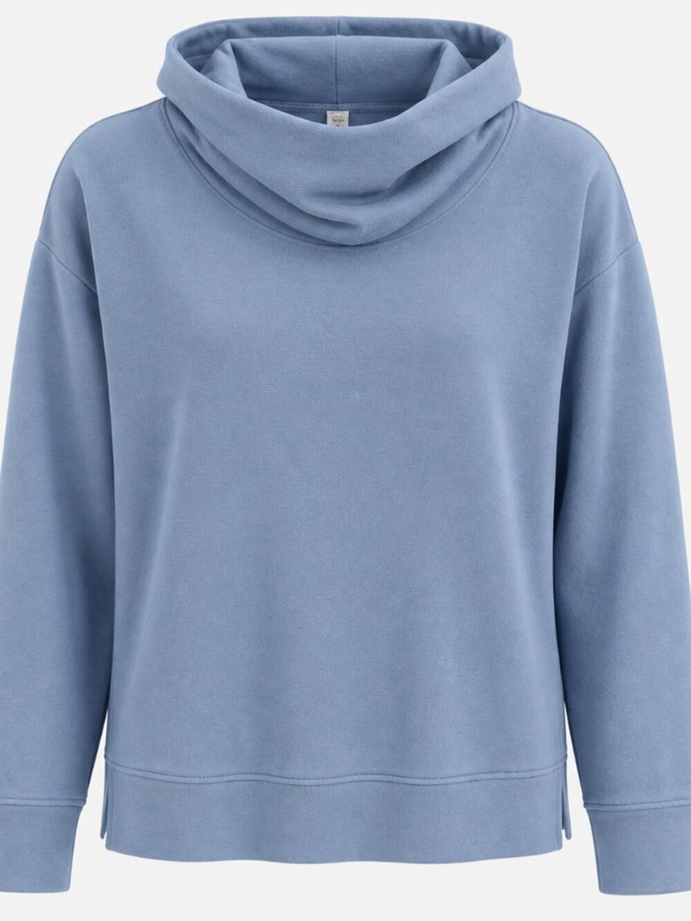 90 Degree by Reflex Blue Cowl Neck Sweatshirt XXL Athleisure Cozy Pullover